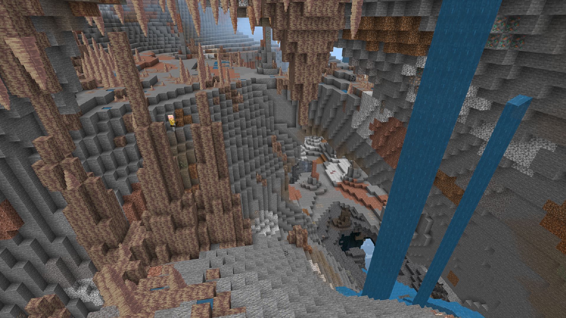 This seed may just be a dream for spelunkers in Bedrock Edition (Image via Mojang)