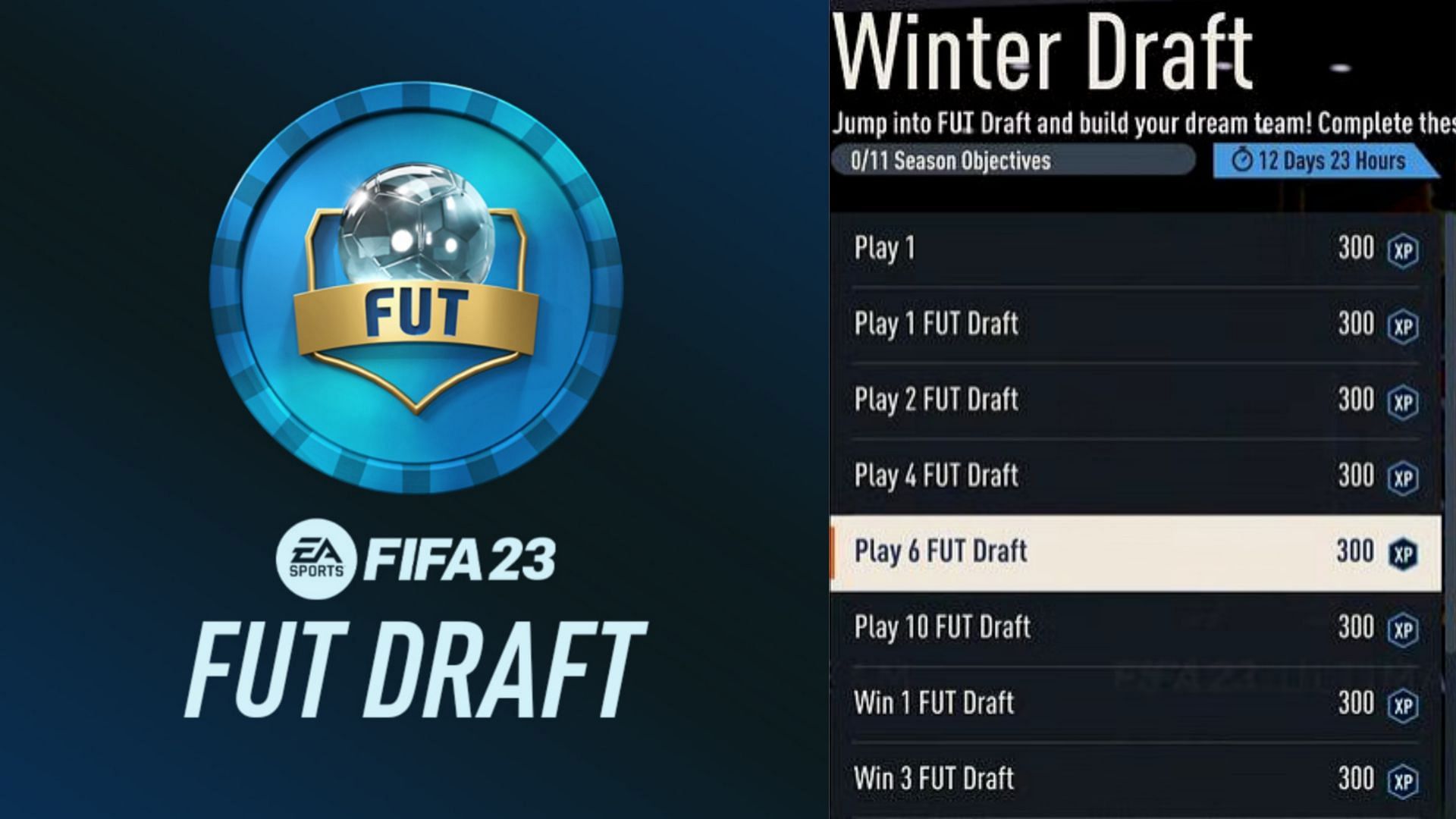FIFA 23 Winter Draft Objective How to complete, all rewards, and more
