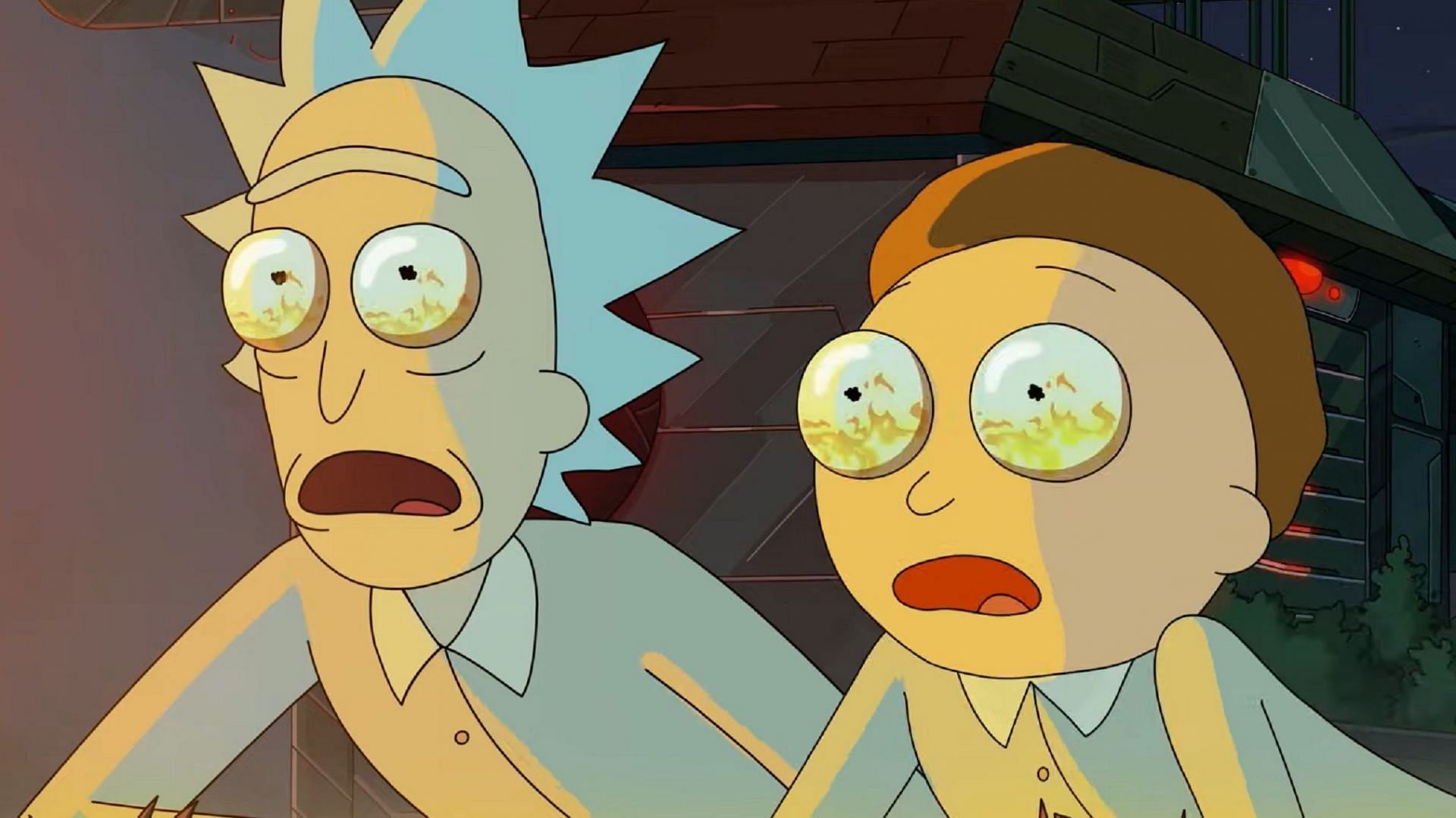 The future of Rick and Morty in doubt as co-creator Justin Roiland faces domestic violence charges and Dan Harmon takes the lead (Image via Adult Swim)