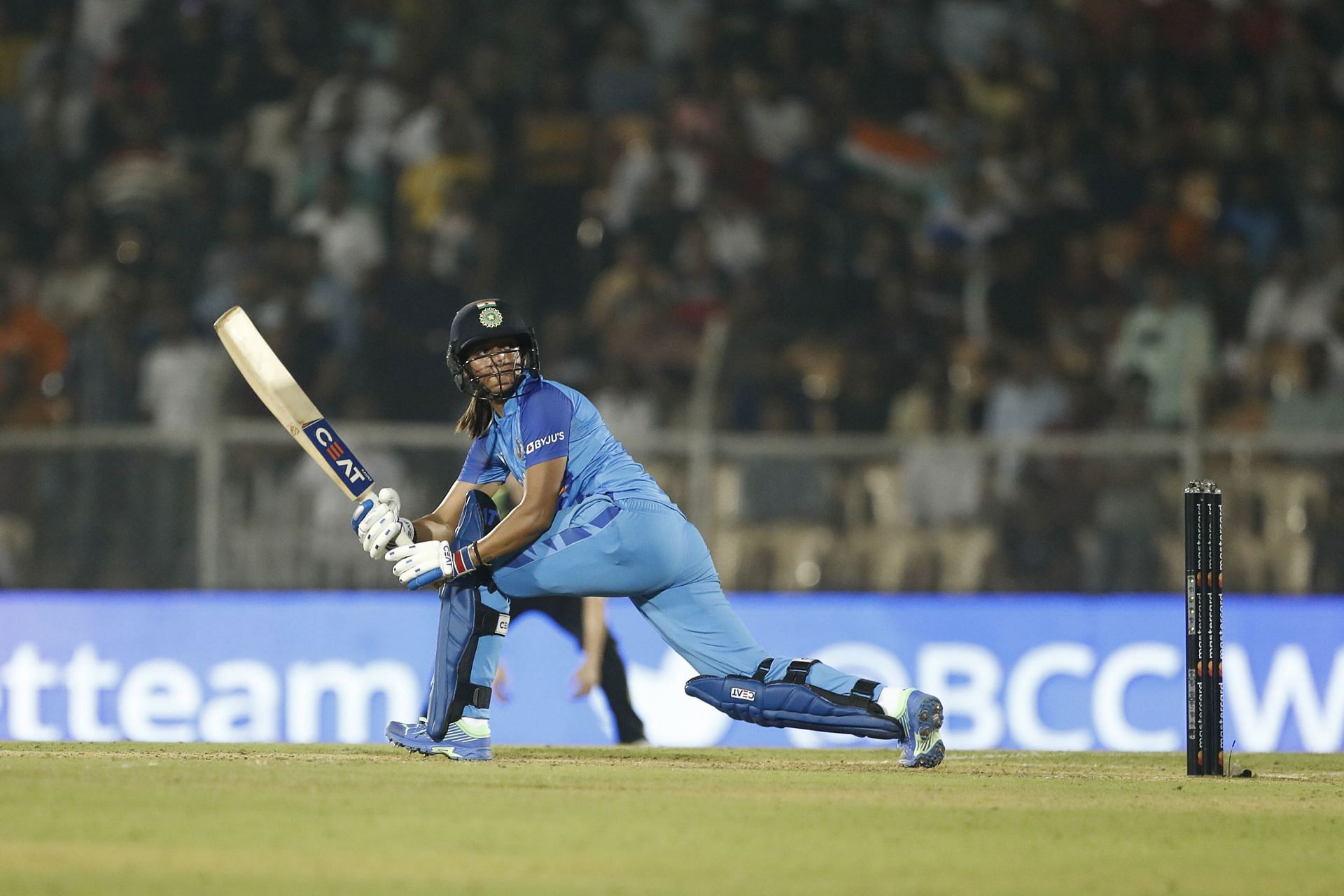 India Women skipper Harmanpreet Kaur. Pic: Getty Images