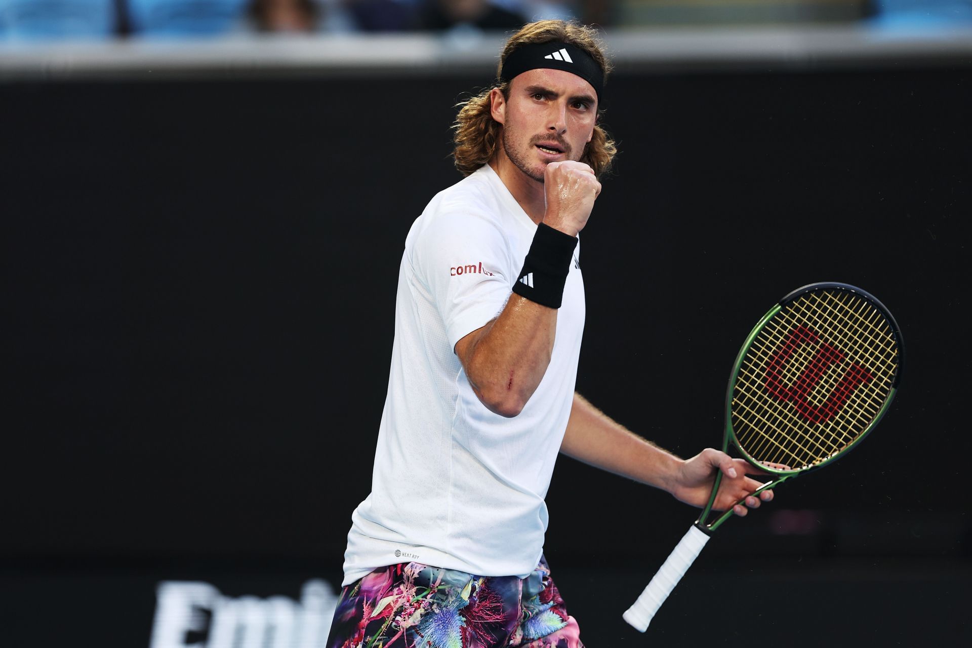 Stefanos Tsitsipas at the 2023 Australian Open