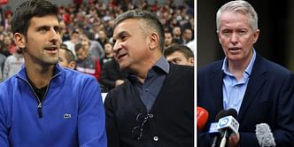 "It’s his decision"- Craig Tiley claims Novak Djokovic's father Srdjan was free to attend Australian Open final