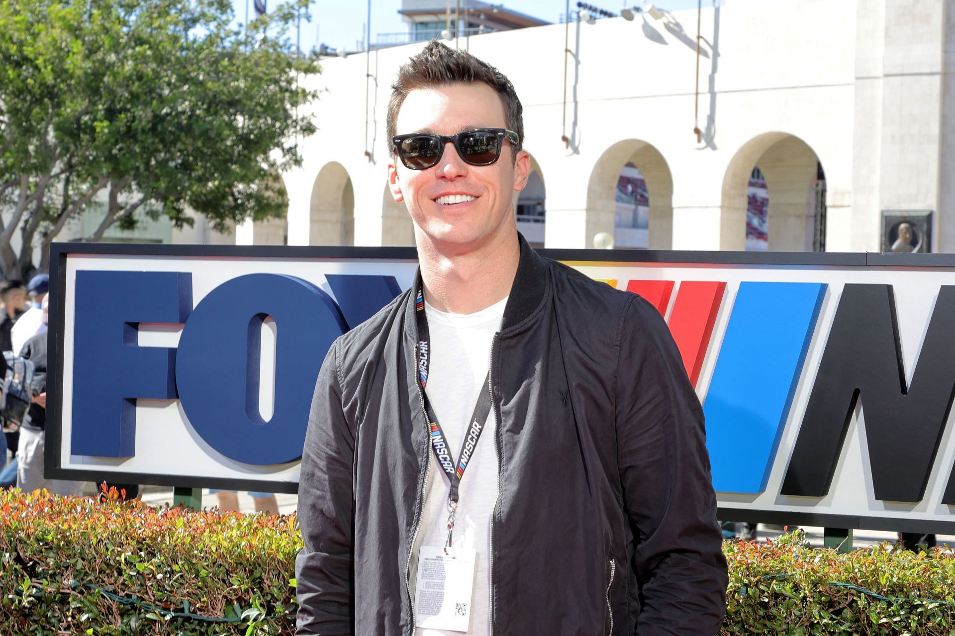 Celebrities Attend NASCAR