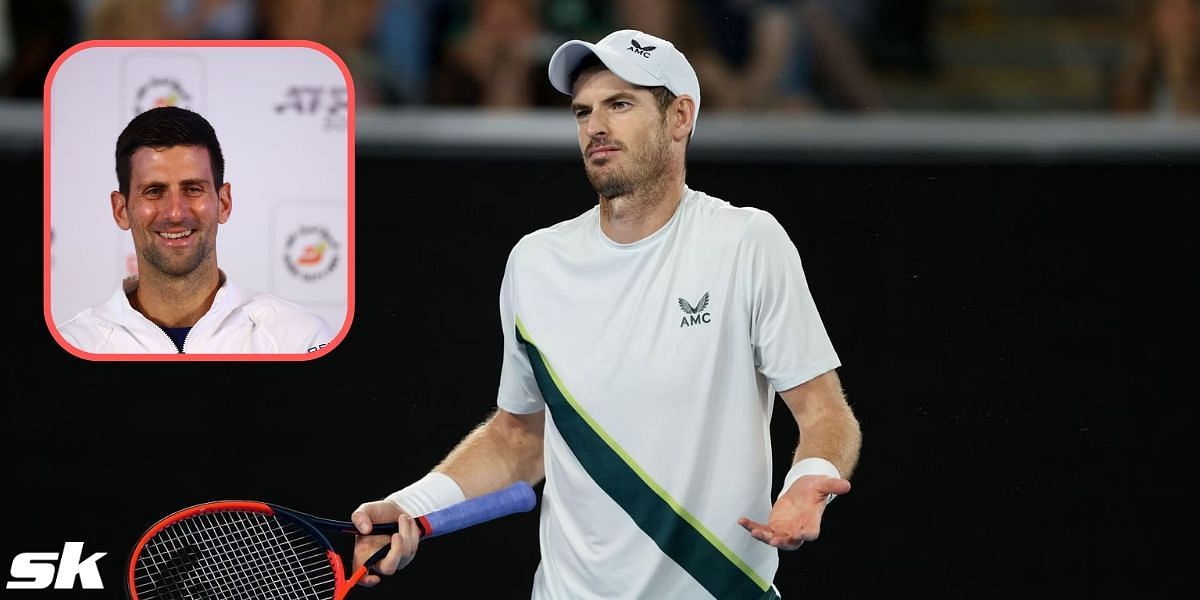 Novak Djokovic agreed with Andy Murray