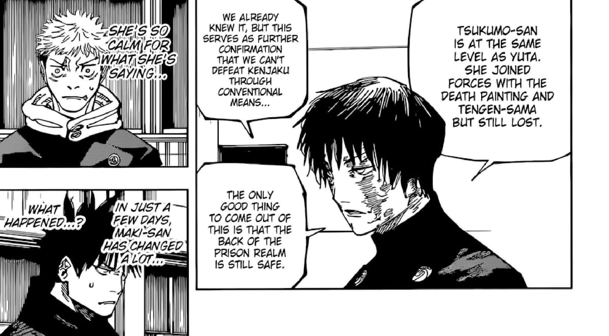 Jujutsu Kaisen chapter 211: The Angel’s CT explained, Tsumiki joins