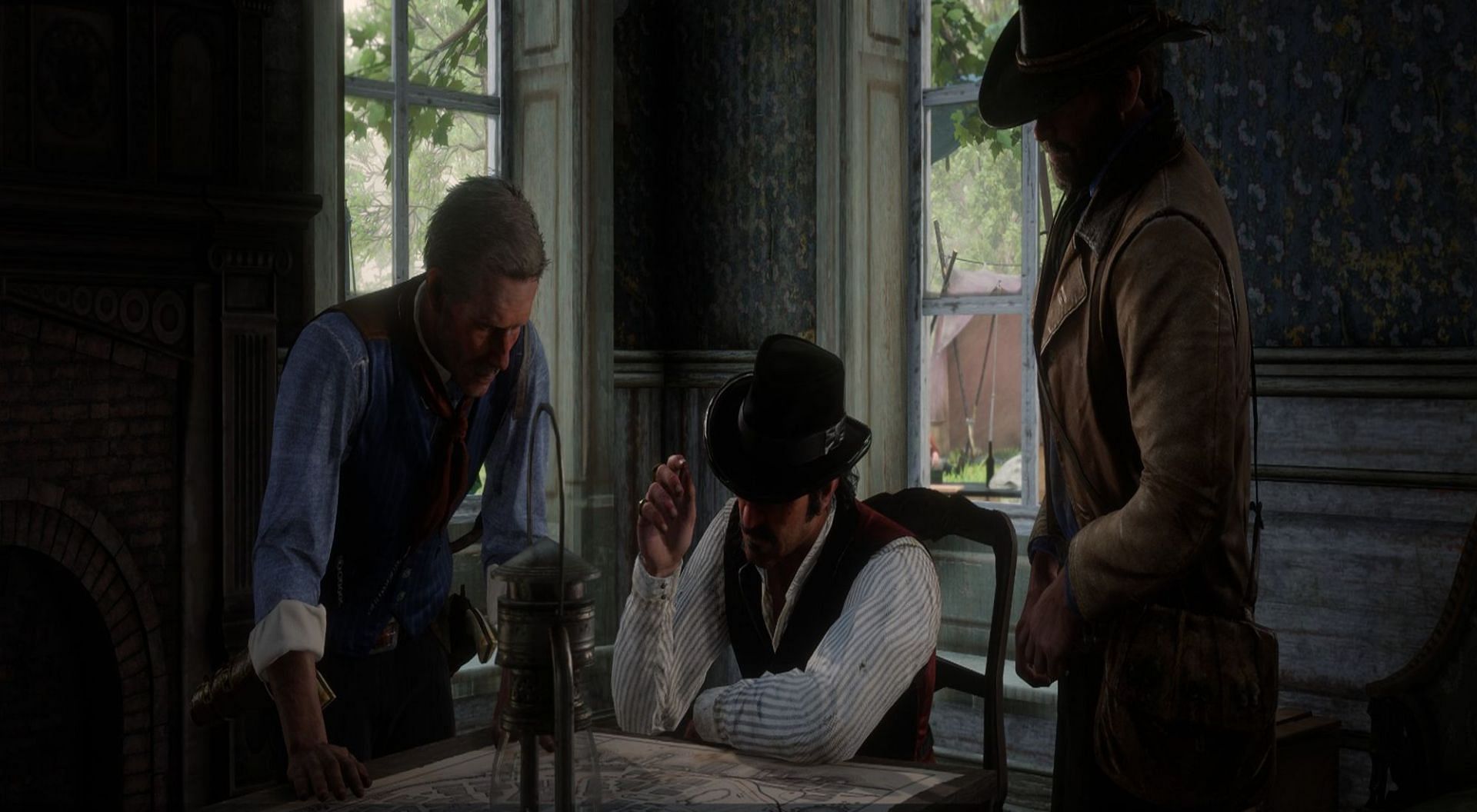 Arthur and Dutch in Red Dead Redemption 2 (Image via I_Soumajit)