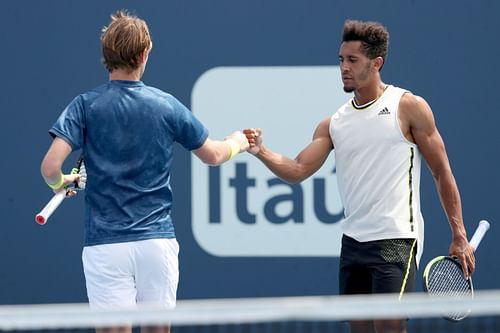 Michael Mmoh is one of the rising stars of American tennis.