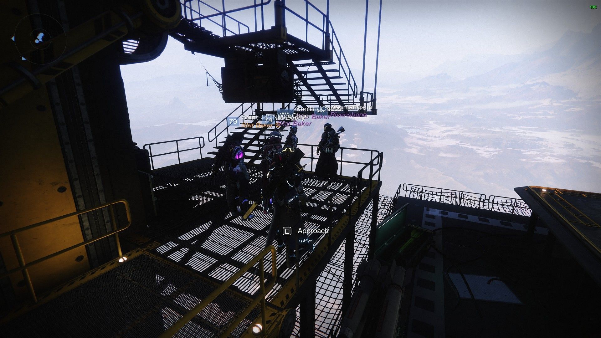 Xur location (Image via Bungie)