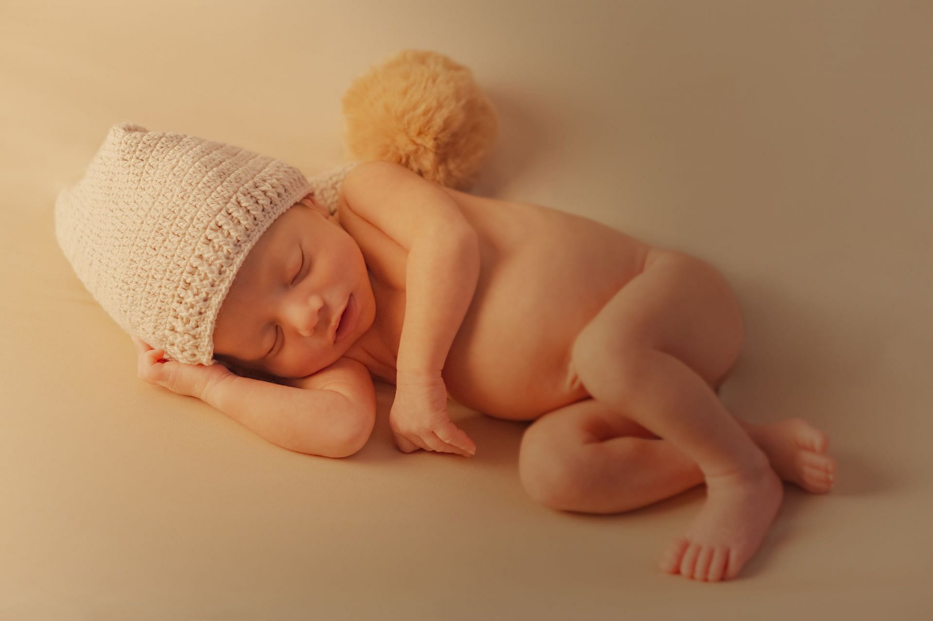 Newborn hiccups almost always go away on their own. (Image via Pexels/Gabriel Tapia)