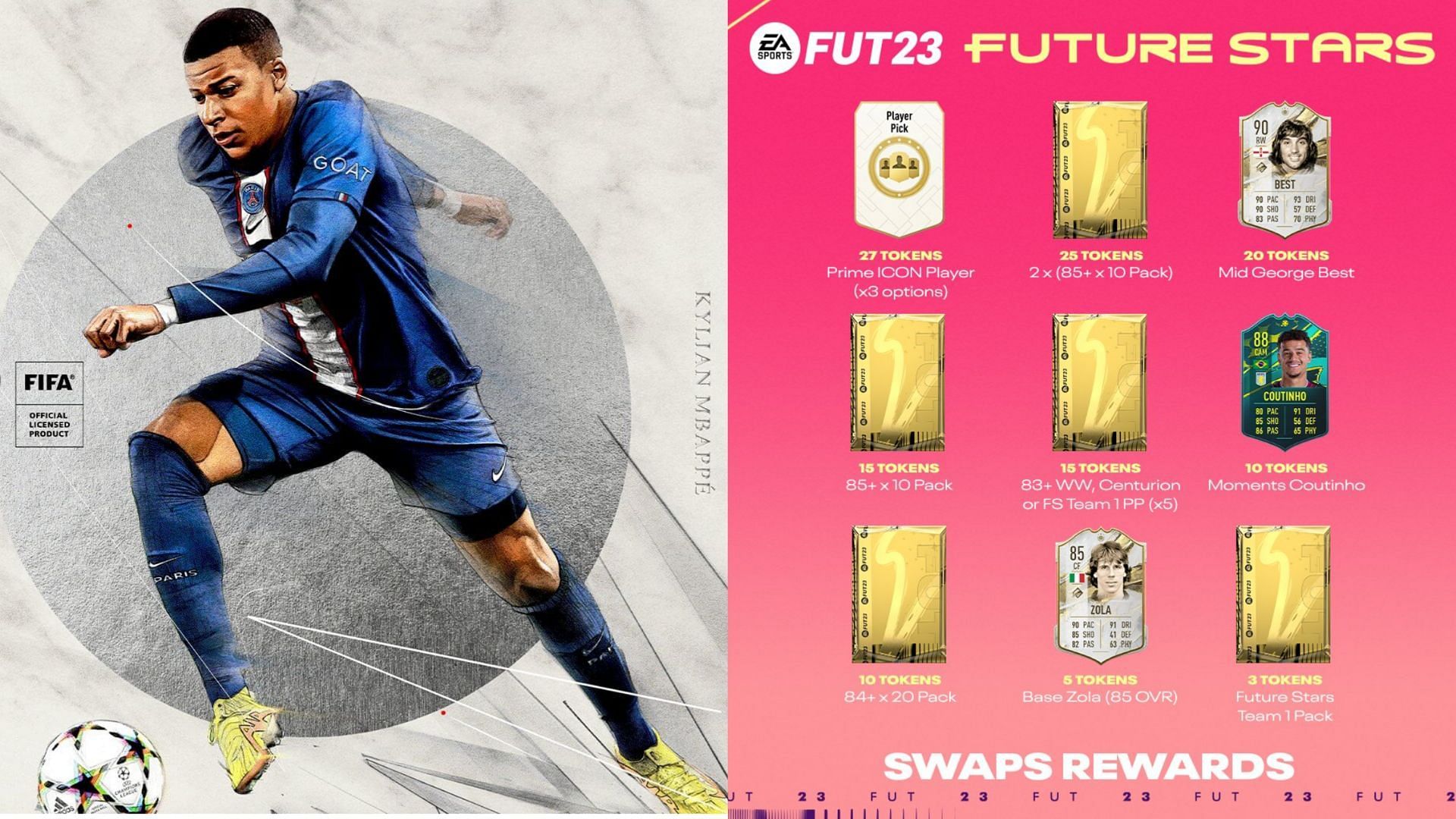 The swaps program has several useful rewards in exchange for tokens (Images via EA Sports)