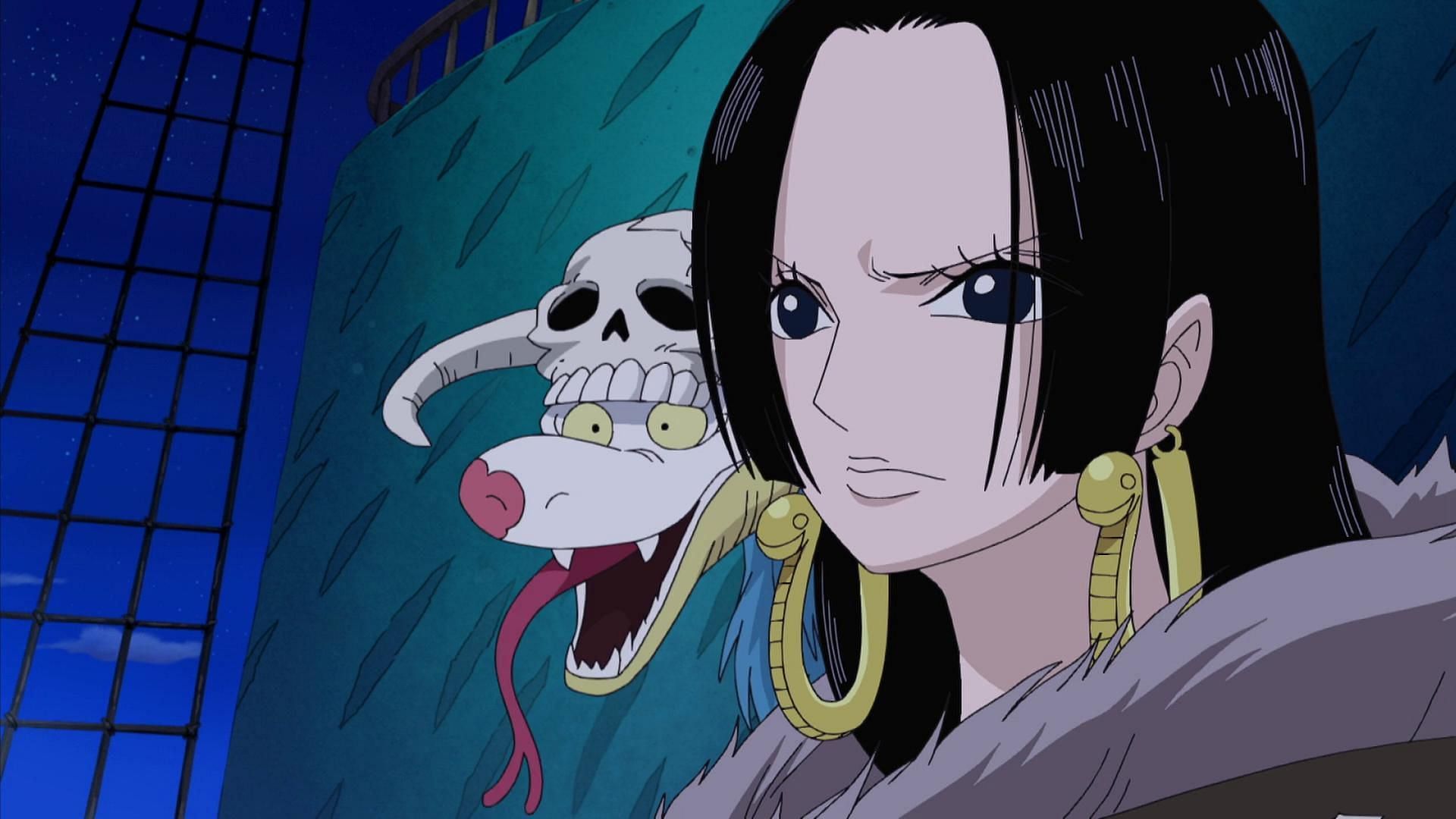 The Pirate Empress Boa Hancock (Image via Toei Animation, One Piece)