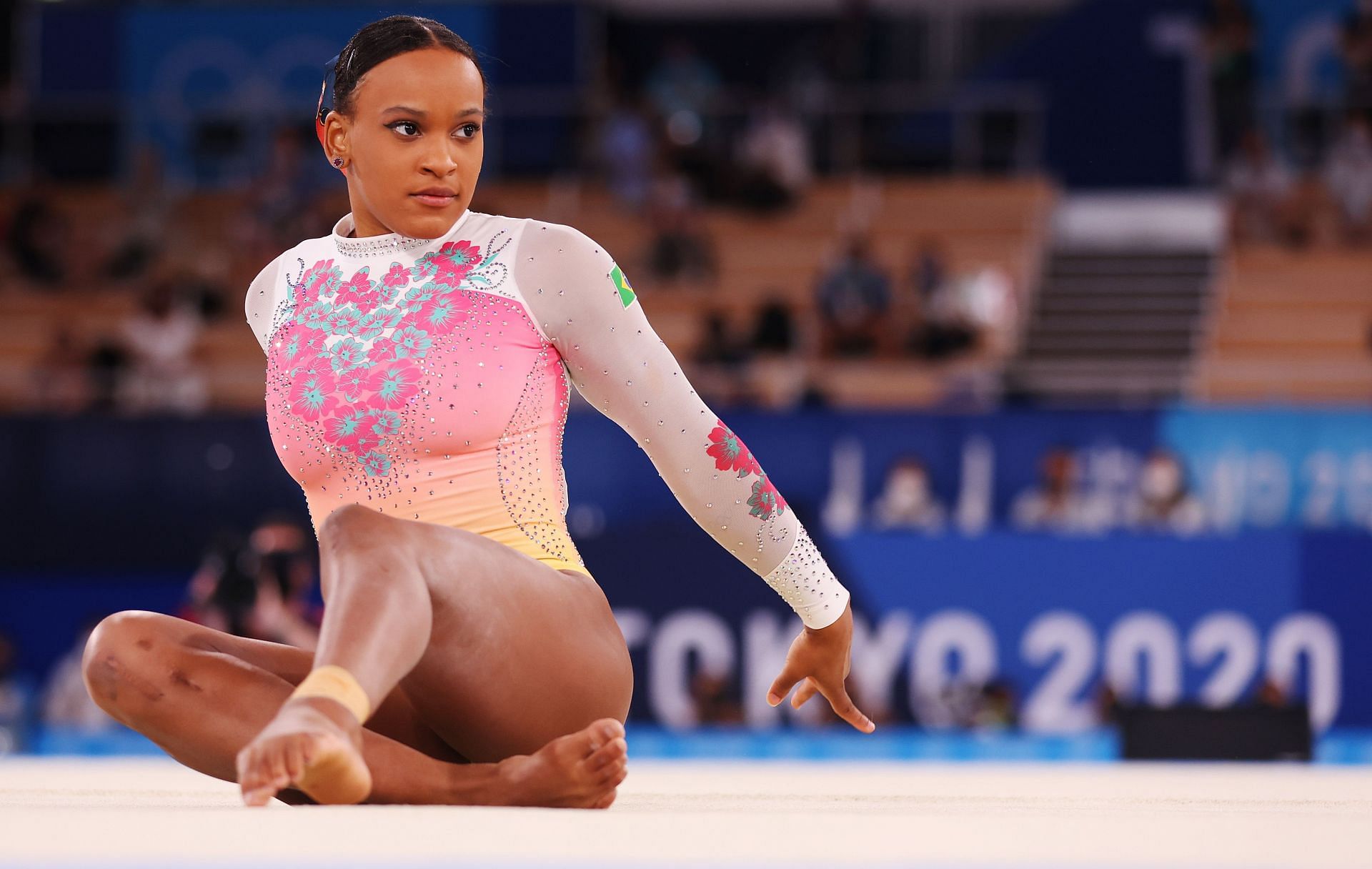 Rebeca Andrade at the Tokyo Olympics Artistic Gymnastics