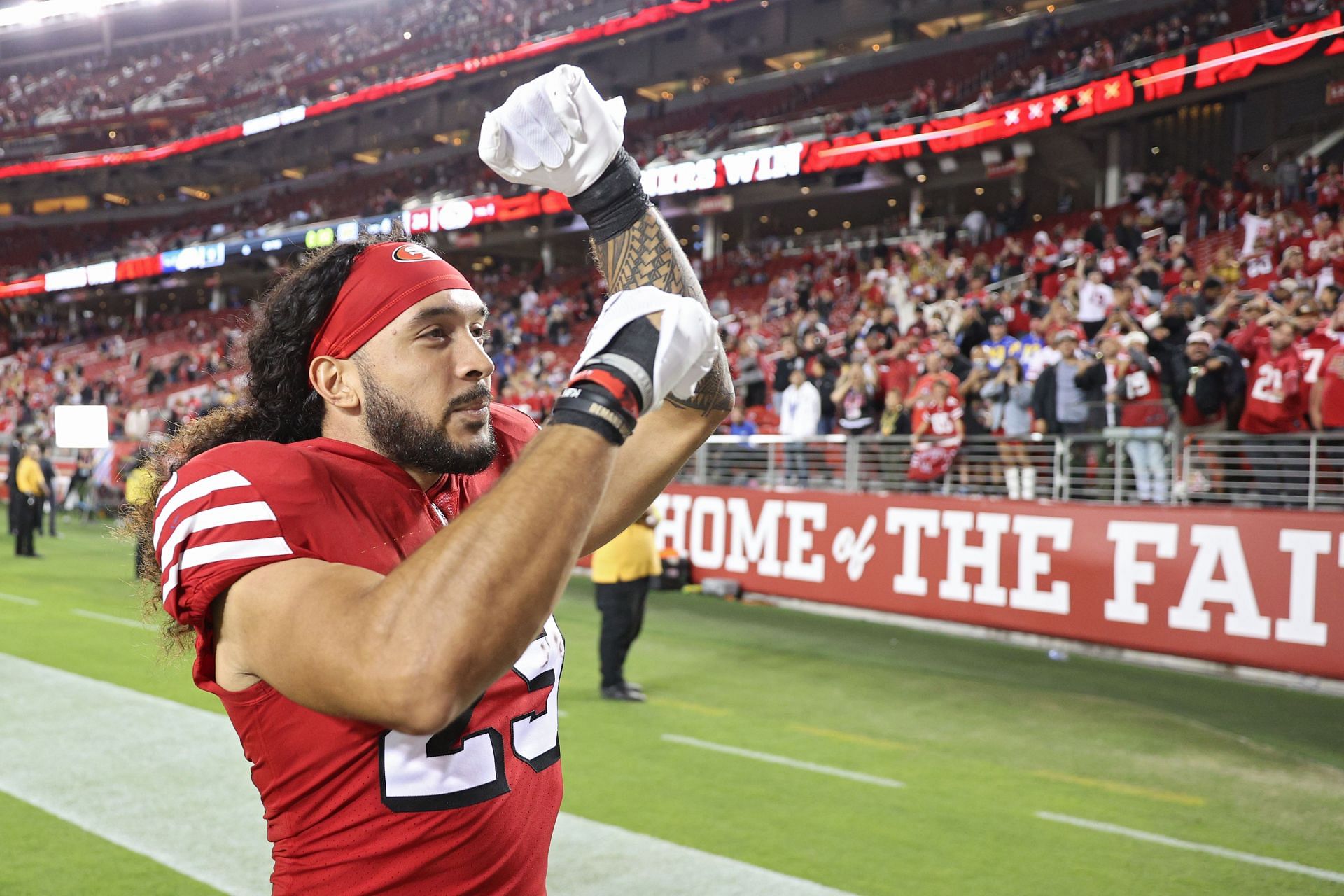 San Francisco 49ers S Talanoa Hufanga