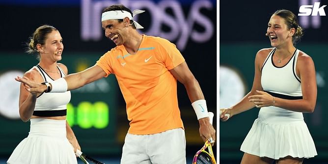 Marta Kostyuk ecstatic about playing doubles with Rafael Nadal ahead of the Australian Open 2023