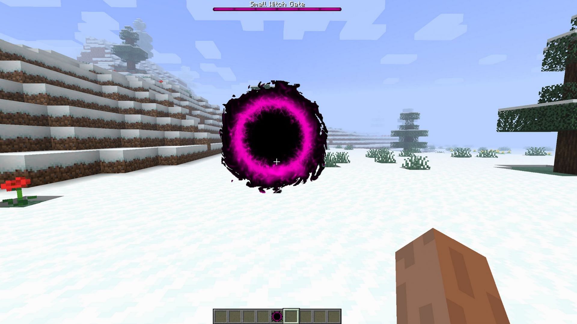 A Witch Gate portal in the Gateways to Eternity mod for Minecraft 1.19.2 (Image via Shadows_of_Fire/CurseForge)