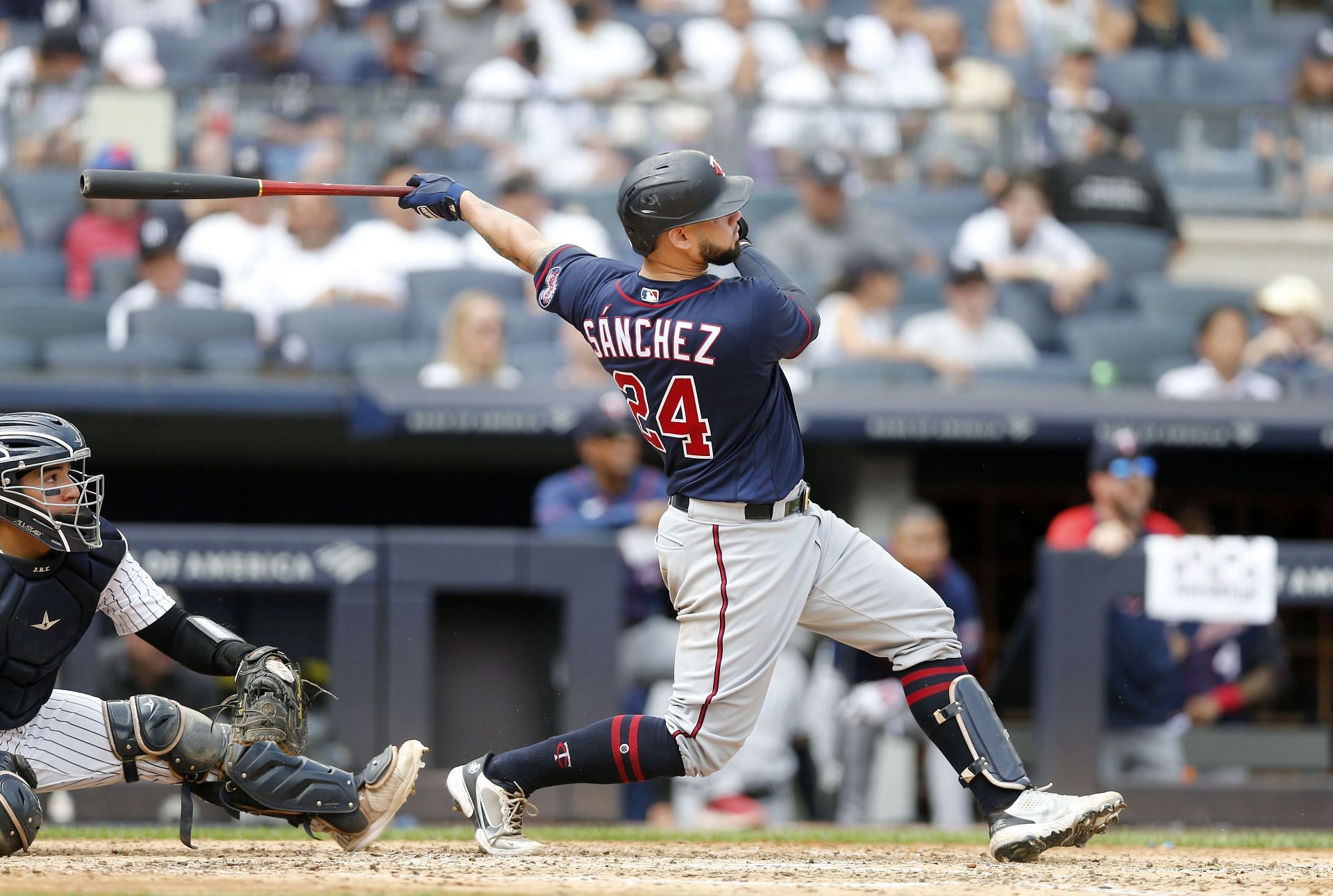 LA Angels: Gary Sanchez could be an option for catcher upgrade