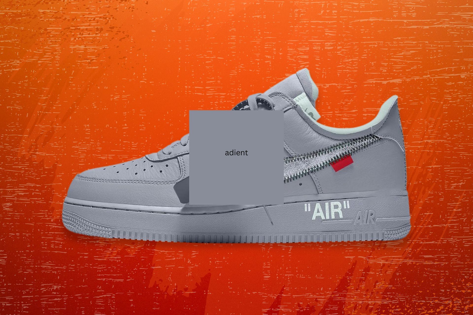 OFF-WHITE x Nike Air Force 1 Low Grey Paris