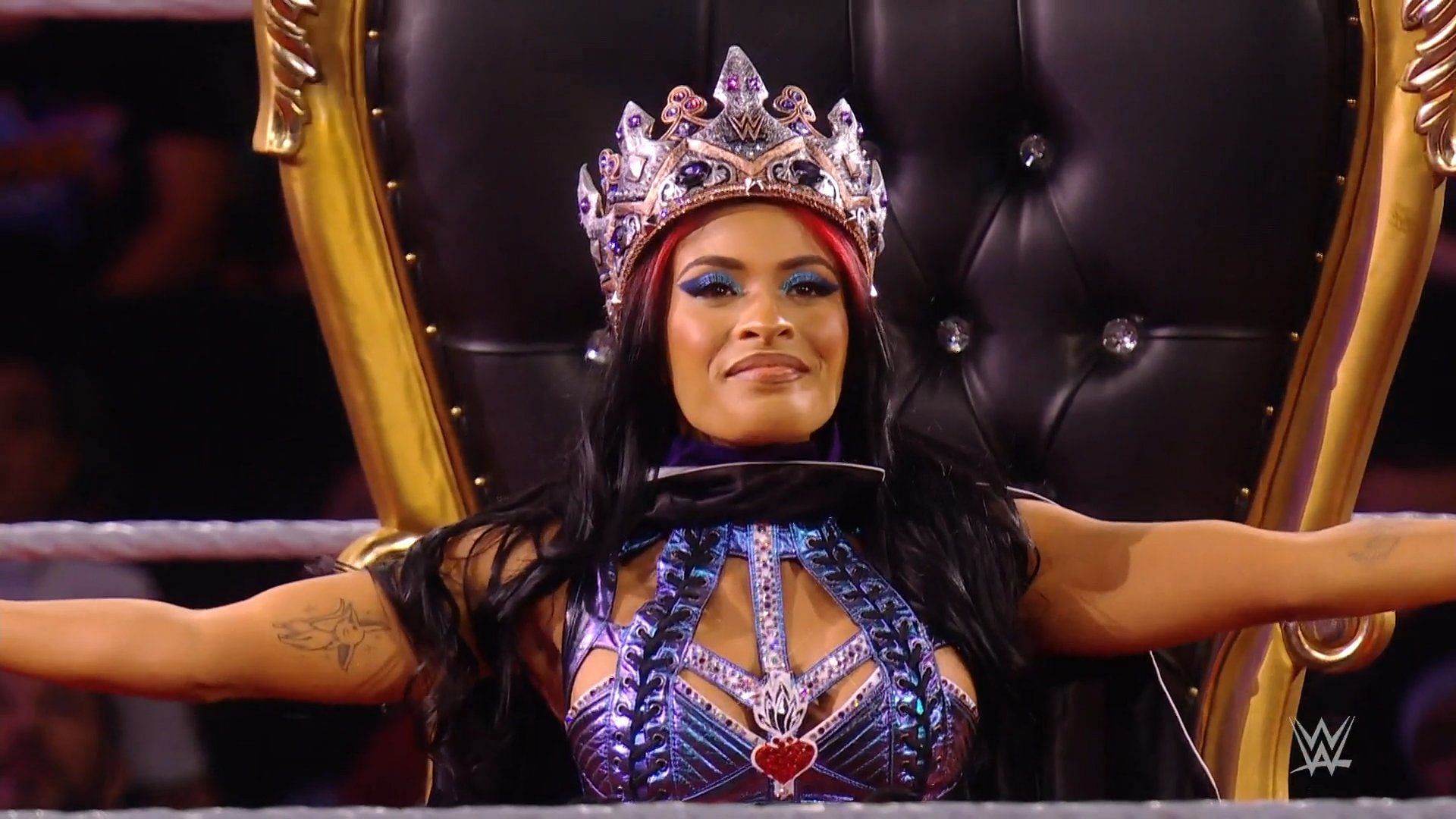 Zelina Vega was crowned as the 2021 Queen of the Ring