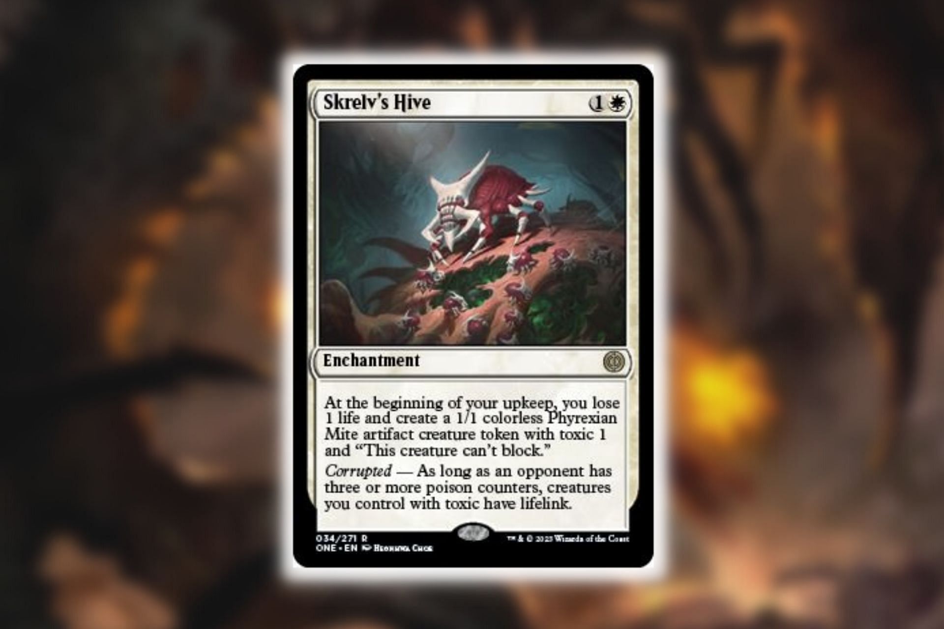 Skrelv&#039;s Hive in Magic: The Gathering (Image via Wizards of the Coast)