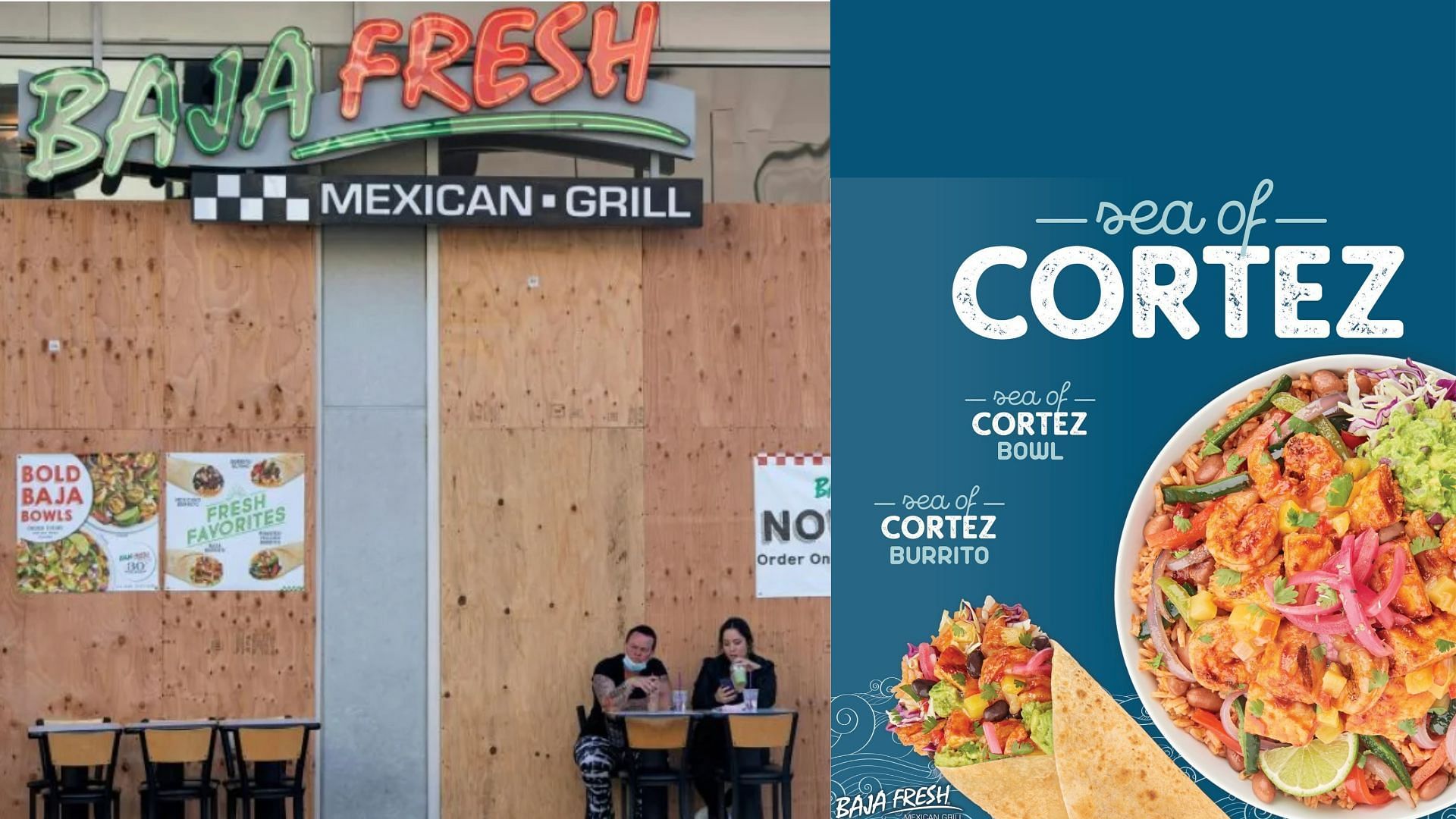 Baja Fresh introduces the new Sea of Cortez Bowl and Burrito(Image via Baja Fresh/Valerie Macon/Getty Images)