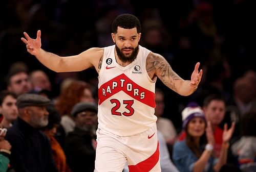 Fred VanVleet of the Toronto Raptors