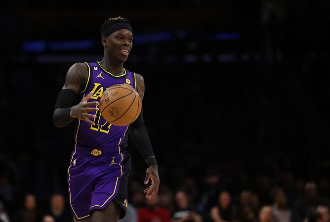 Watch: Dennis Schroder behaves awkwardly on finding news about Rui Hachimura's trade to LA Lakers