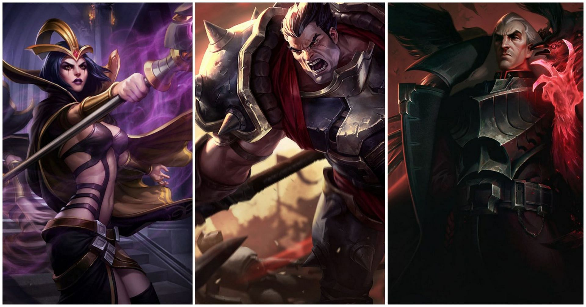 League of Legends features 14 powerful champions hailing from Noxus (Images via Riot Games)