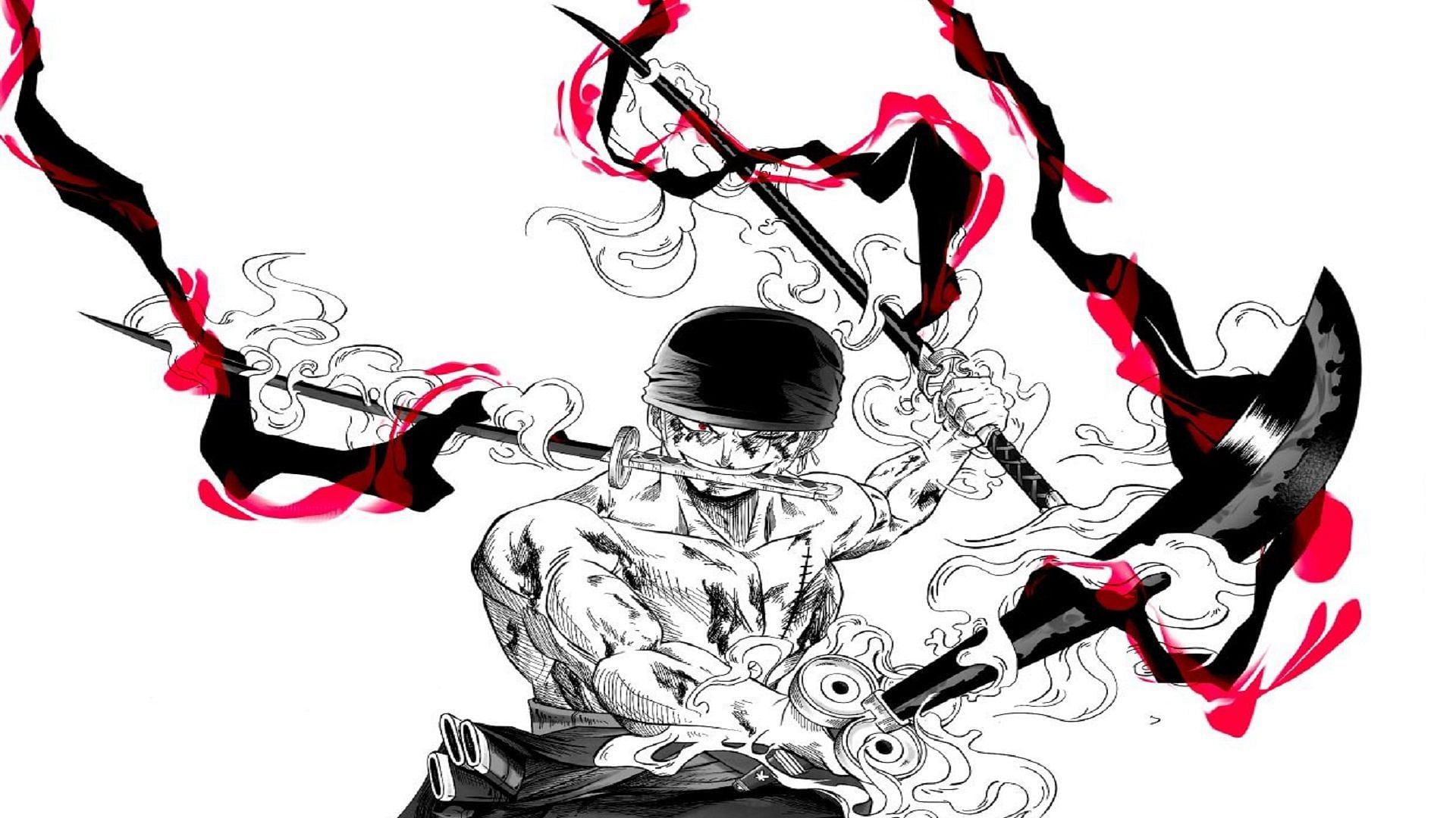 Zoro Inherits the Yoru Sword from Mihawk and Learns its Power - One Piece 