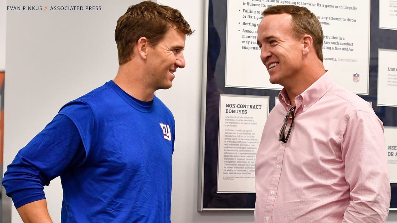 Eli Manning and Peyton Manning