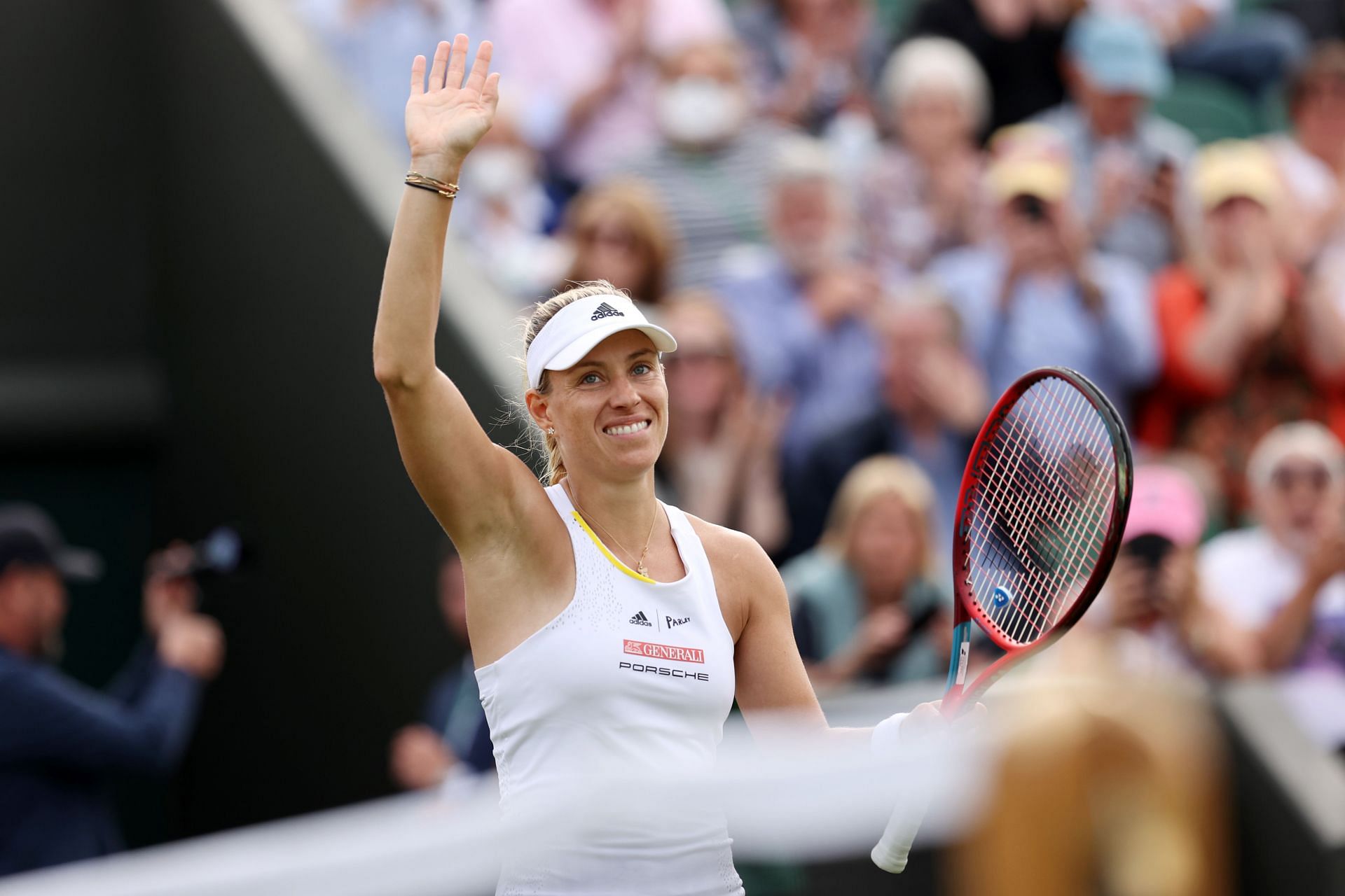 Angelique Kerber at the 2022 Wimbledon Championships.