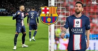 Lionel Messi and Kylian Mbappe are both eager for Barcelona star to join them at PSG: Reports