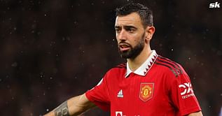 Manchester United midfielder Bruno Fernandes reacts to Chelsea target's goal with Sonic the Hedgehog reference