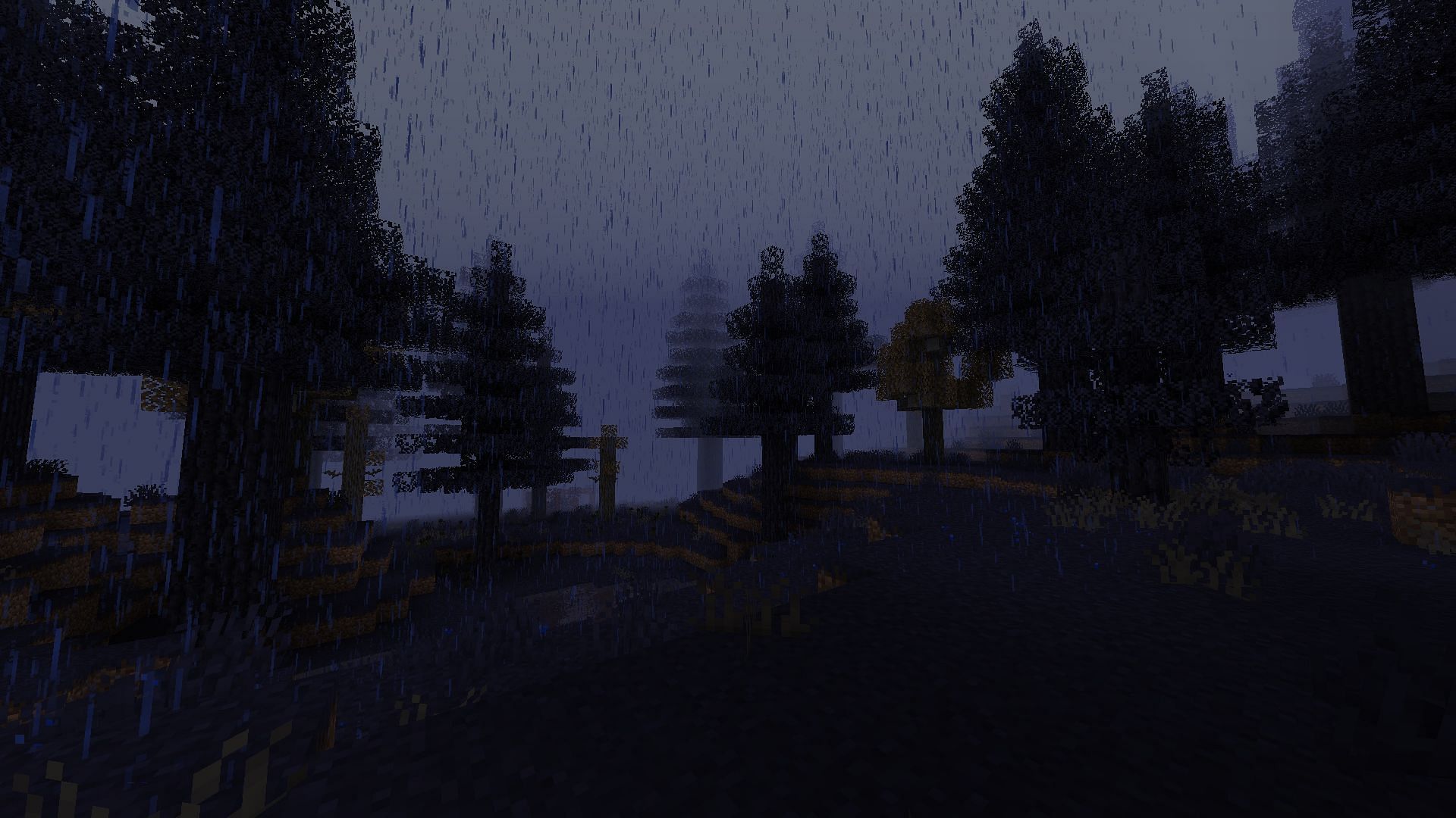 Ominous Woods and many other biomes can be added to the game through this mod (Image via CurseForge)