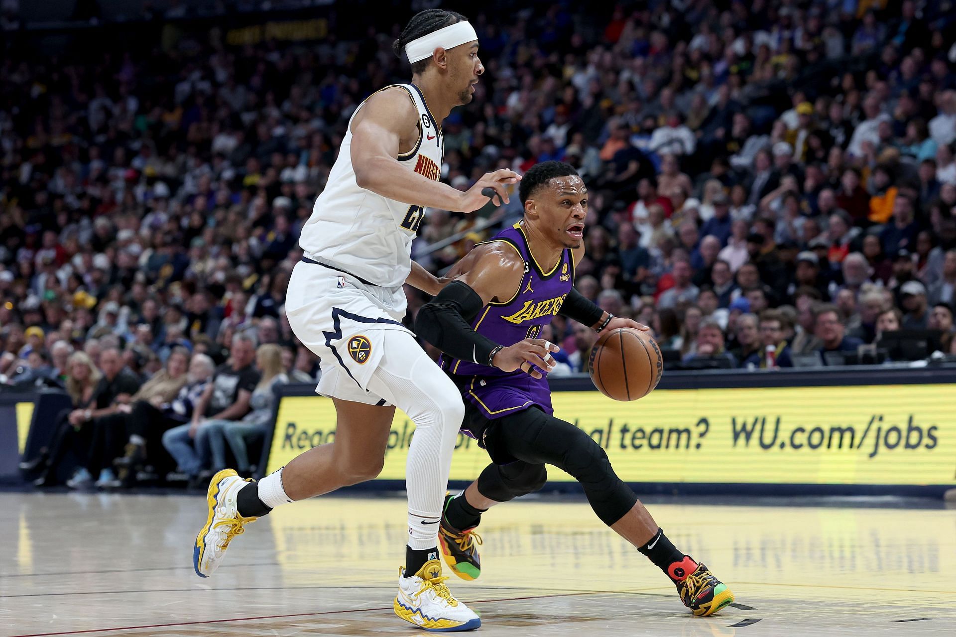 Murray, Jokic lead charge as Nuggets beat Lakers 122-109