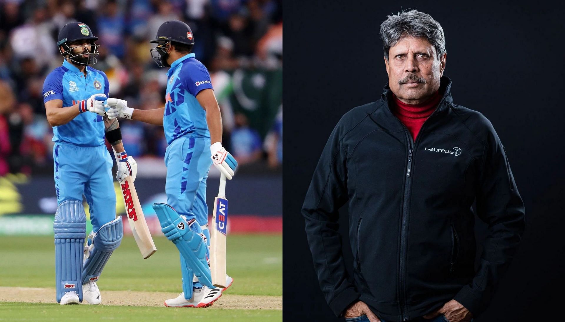 Virat Kohli, Rohit Sharma, Kapil Dev