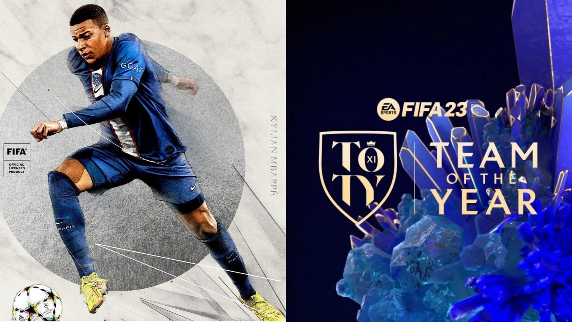 Getting a TOTY card will be hugely valuable for the players (Images via EA Sports)