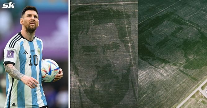 Argentine corn field planted with Lionel Messi's face to immortalize 2022 FIFA World Cup triumph