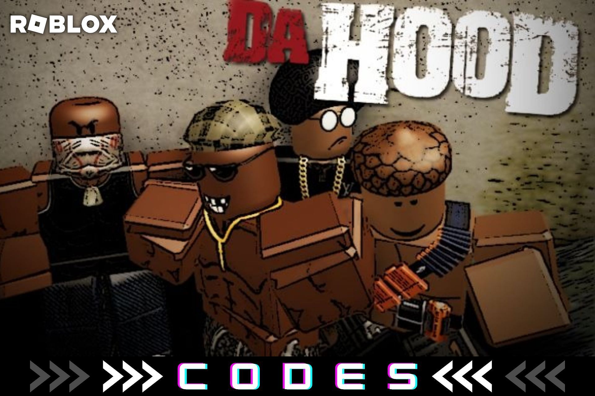 Roblox Da Hood codes in January 2023. (Image source: Sportskeeda)