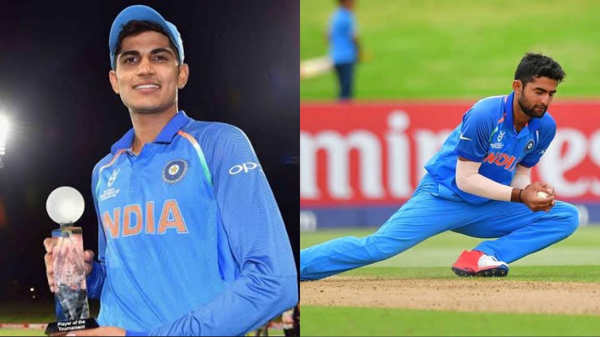 Shubman Gill and Shiva Singh played together at the U-19 level
