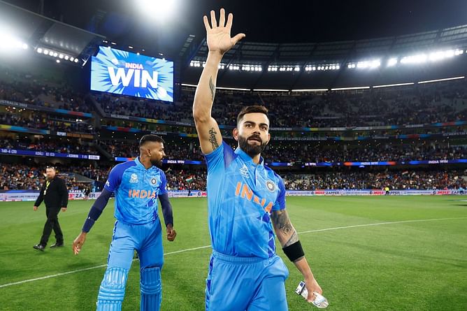 "Don’t think he can do that again" - Haris Rauf on Virat Kohli's straight six during the T20 World Cup 2022 match at MCG