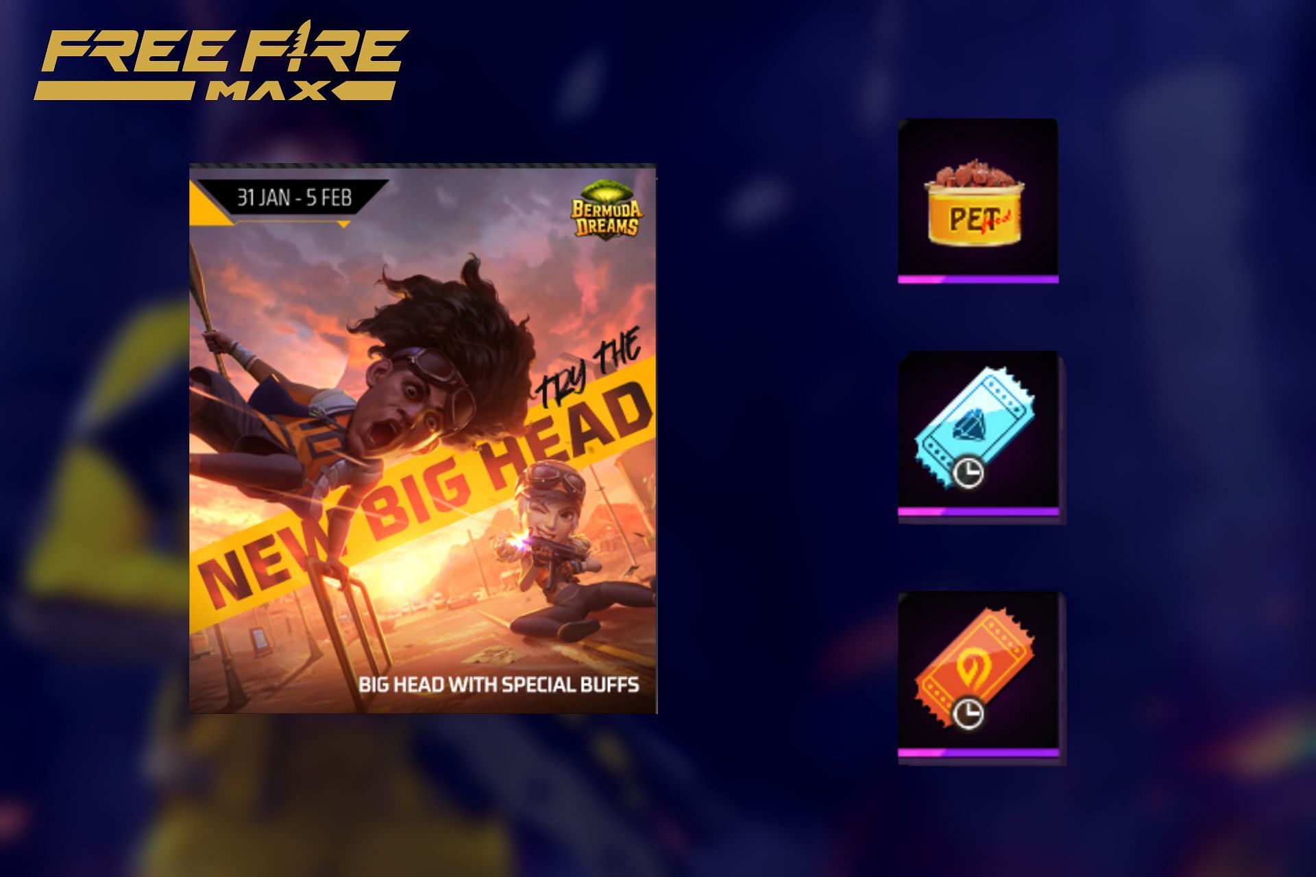 A new event has been added to Free Fire MAX recently (Image via Sportskeeda)