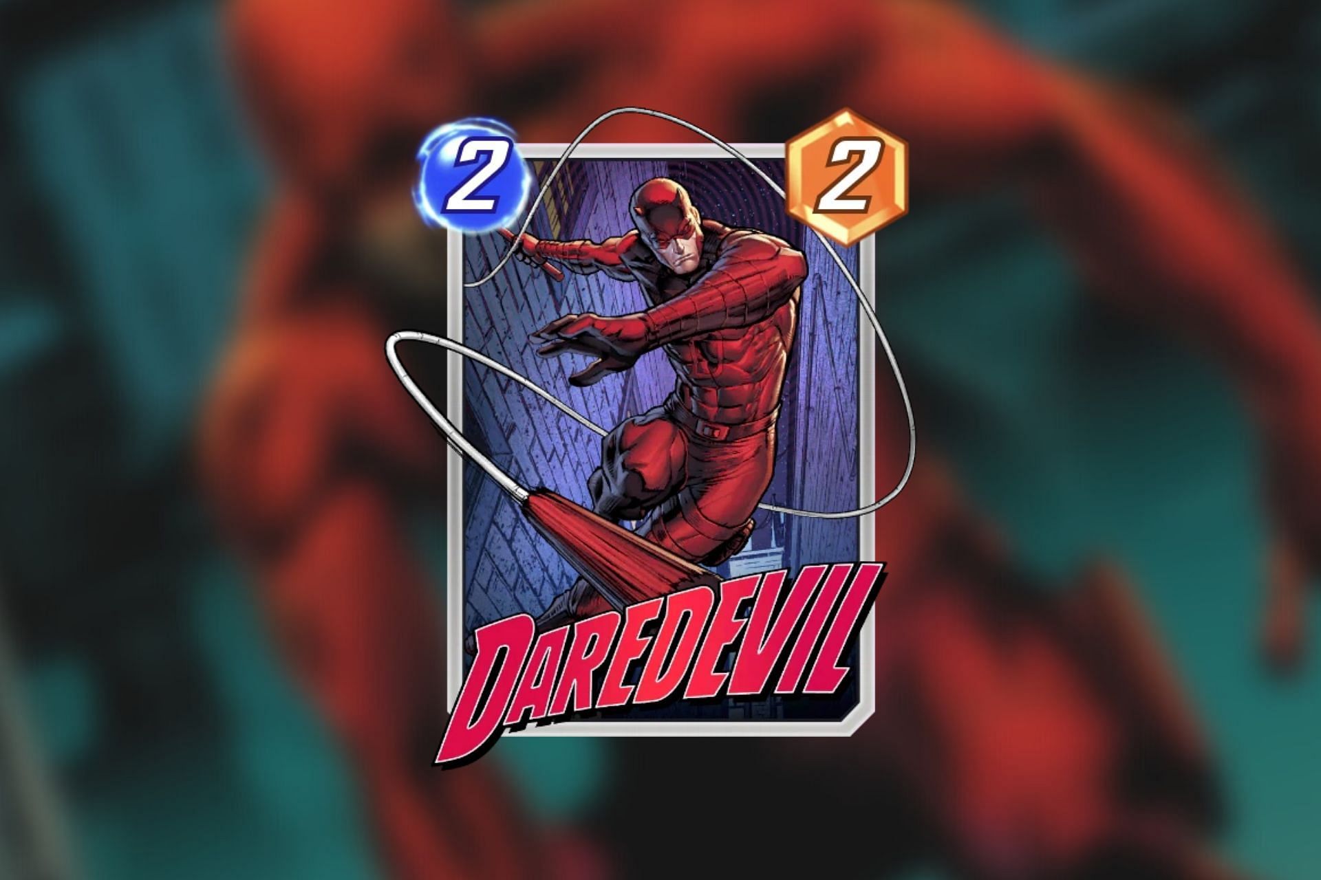 Daredevil in Marvel Snap (Image via Nuverse)