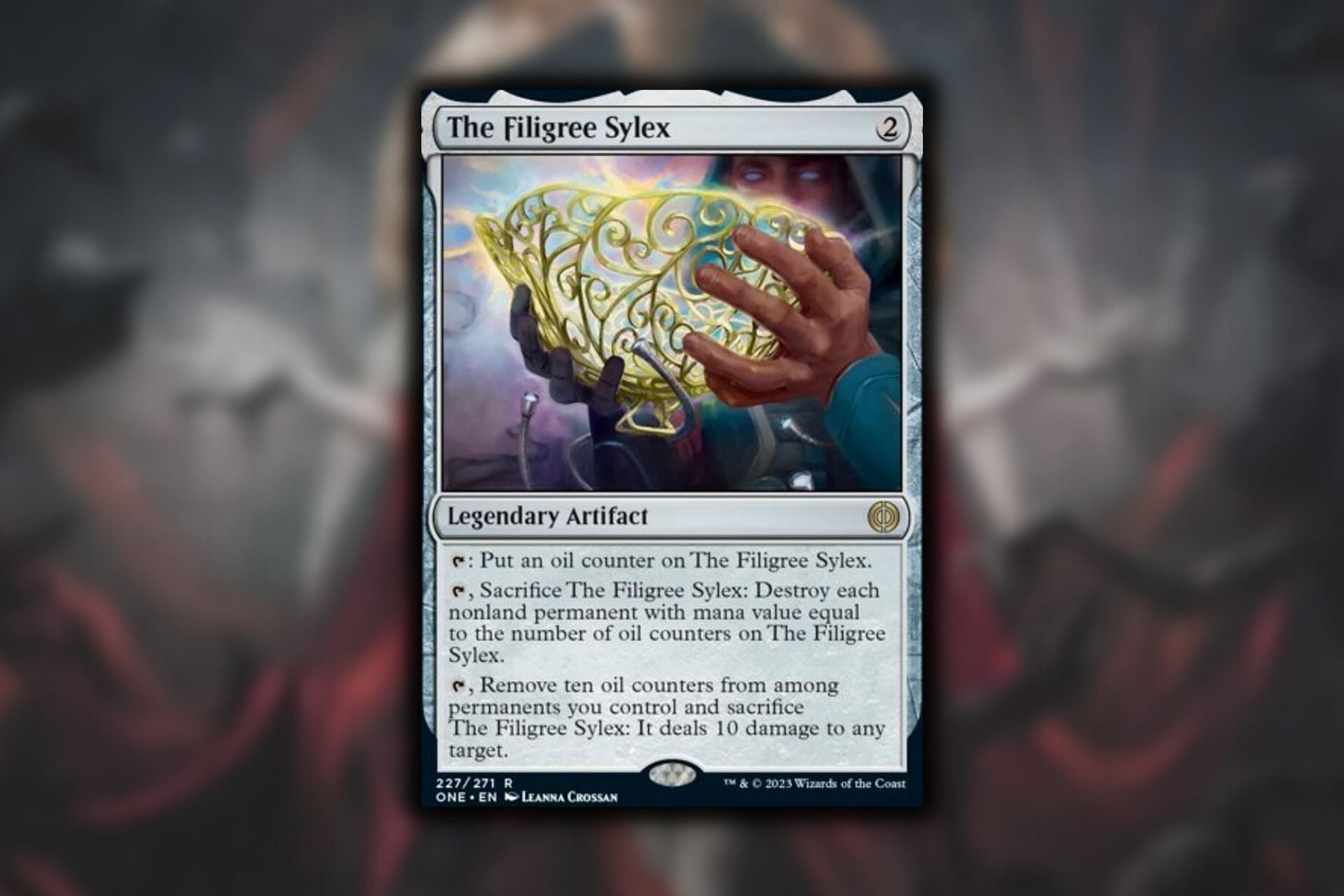 Want a board wipe? Or even a game-ender? The Filigree Sylex has you covered in Magic: The Gathering.