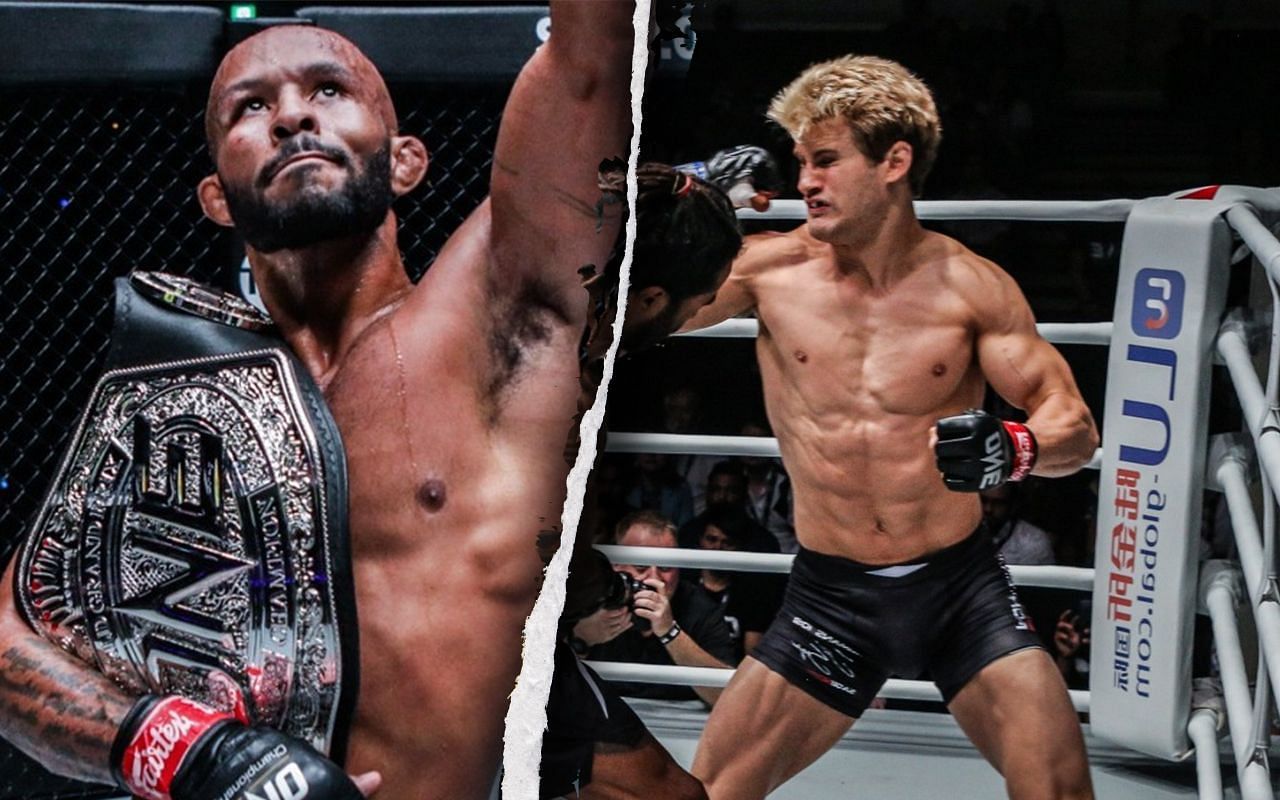 (left) Demetrious Johnson and (right) Sage Northcutt [Credit: ONE Championship]