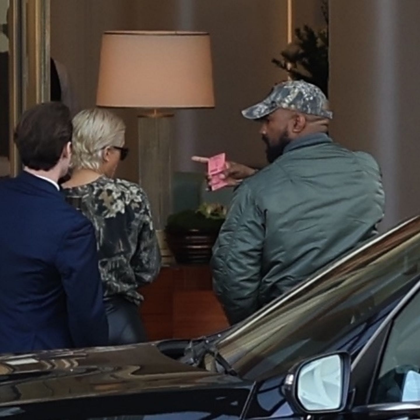 Ye with Bianca spotted at Beverley Hills (Image via BackGrid)