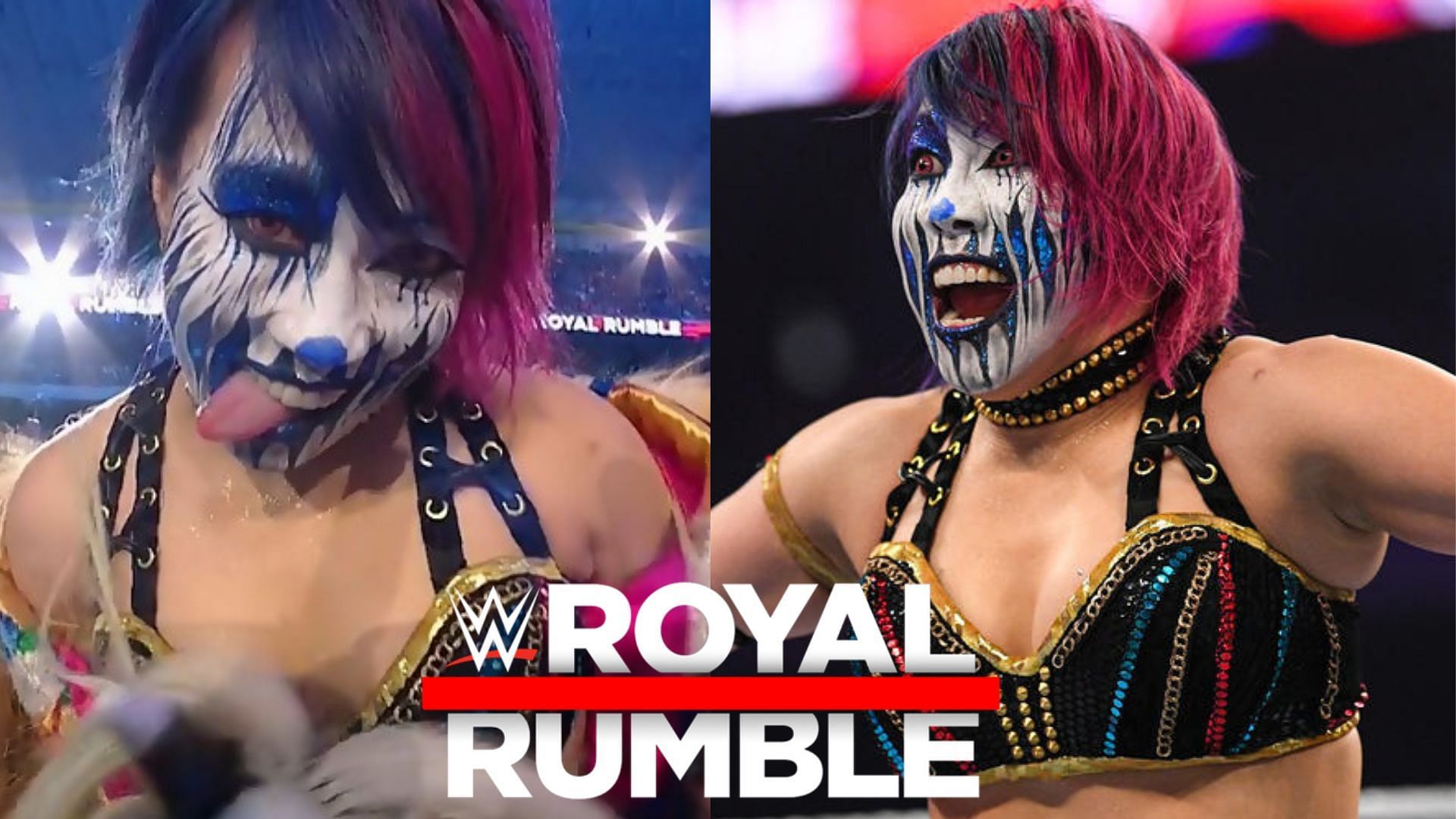 Asuka had a strong showing in the Royal Rumble match