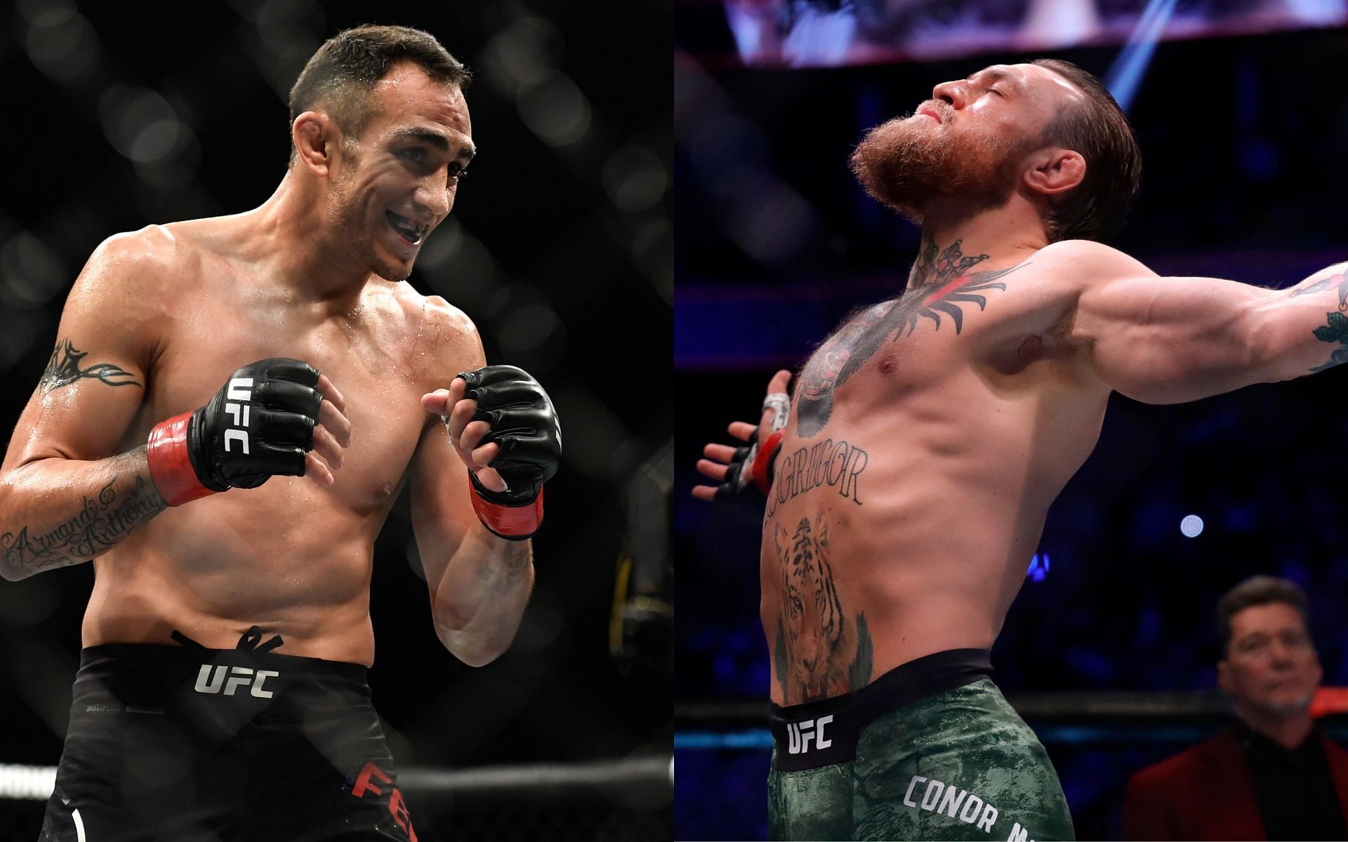 Tony Ferguson (Left), Conor McGregor (Right) [Image courtesy: Getty]