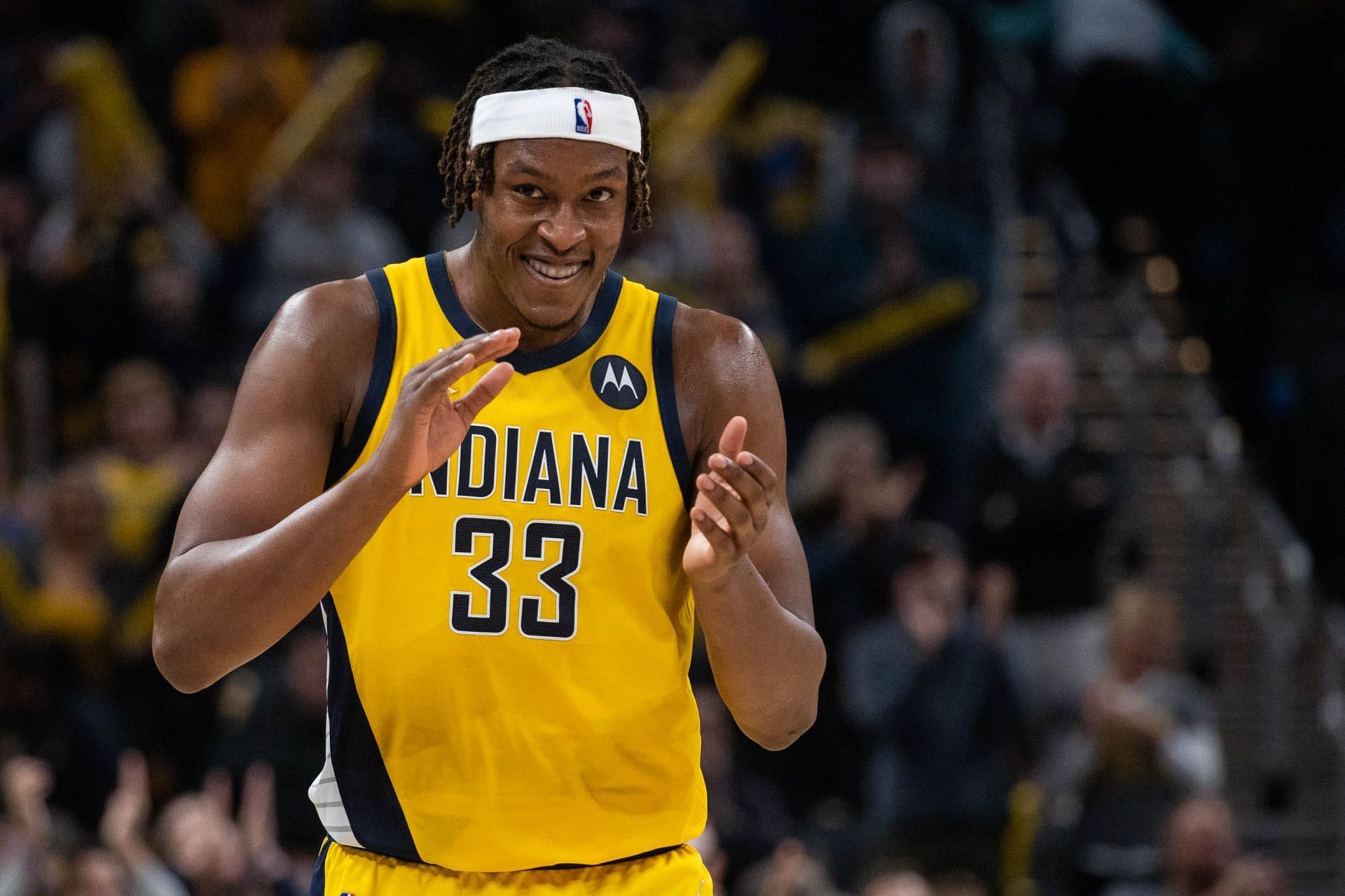 Indiana Pacers center Myles Turner