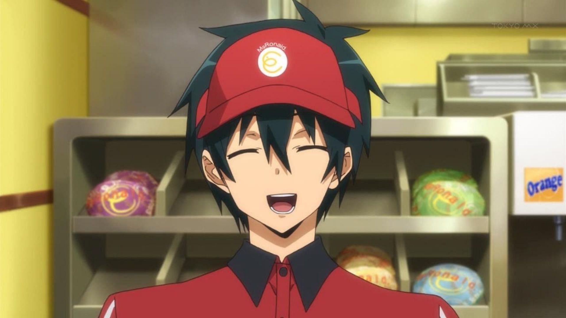 Maou Sadao Comme On Le Voit Dans The Devil Is A Part-Timer (Image Via White Fox)