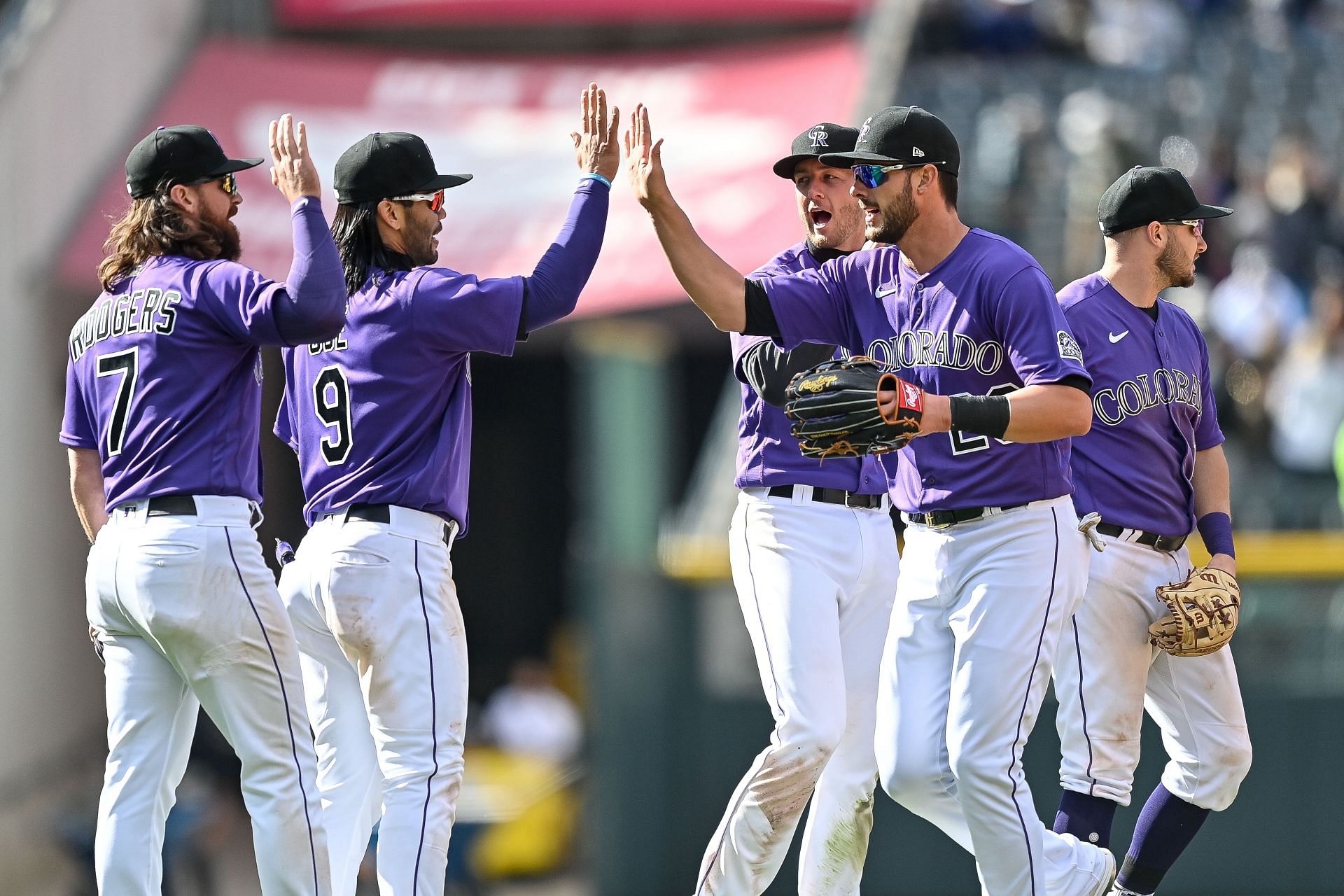 Los Angeles Dodgers v Colorado Rockies